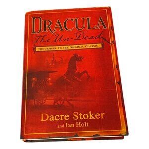Dracula The Un-Dead Dacre Stoker HC DJ Book Sequel First Ed First Print 2009